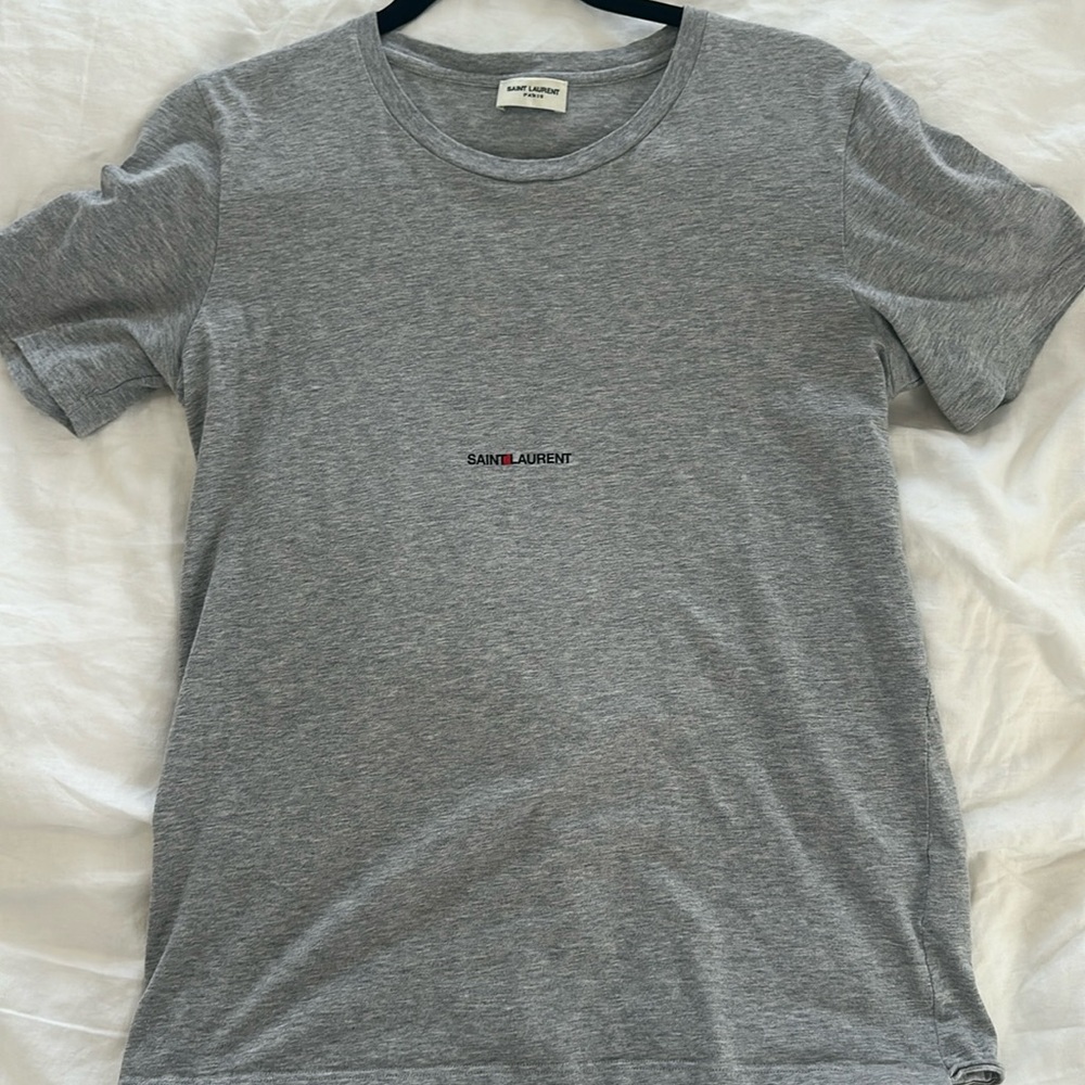 Saint laurent logo tshirt